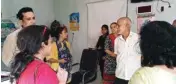  ?? PIC/MPOST ?? The initiative was launched at a mohalla clinic in Seemapuri by the child rights bodies DCPCR and NCPCR