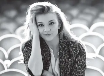  ?? (PIC:Chris Floyd) ?? Actor Natalie Dormer, the NSPCC’s Ambassador for Childline