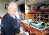  ?? Photo / Laurilee Mcmichael ?? Waitahanui man Andrew Wilder, who wrote a book about his father Nick Wilder’s service in World War II, says his father never spoke of his wartime experience­s.