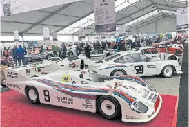  ??  ?? Museo. Un Porsche 936 de 1980 que compitió con éxito en Le Mans.