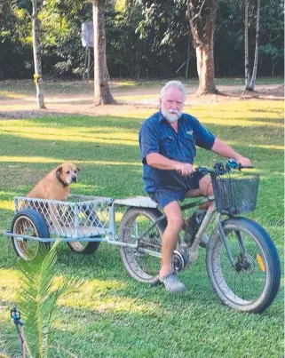  ?? Picture: SUPPLIED ?? GENEROUS RESPONSE: Ken Lake’s elderly dog will get a new trailer.