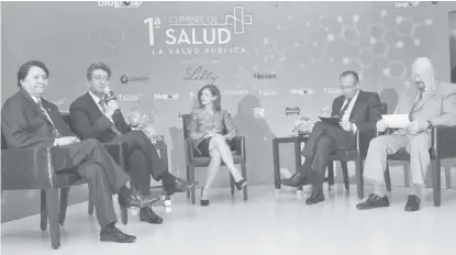  ?? ARACELI LÓPEZ ?? Participan­tes en la primera Cumbre de Salud, en México.