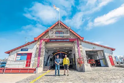  ?? Picture: Steve Brown. ?? The Anstruther RNLI station is to be replaced after nearly 120 years.