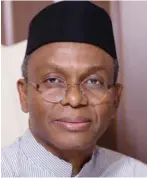  ??  ?? Gov. Nasir el-Rufai