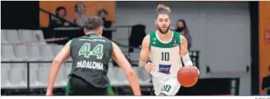  ?? EUROCUP ?? Isaia Cordinier, en el último partido ante el Joventut.