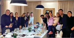  ??  ?? En plena cuarentena, el 12 de julio del 2020, la Primera Dama celebró su cumpleaños con el Presidente y una decena de invitados en la Quinta de Olivos.