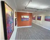  ?? ?? Left: The recently opened Erin Hanson Gallery in Scottsdale, Arizona.