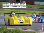  ?? ?? Hodkin and Bartholome­w shared 750 Formula spoils