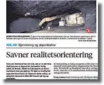  ?? FAKSIMILE FRA VARDEN 24/11 ?? FÅR SVAR: NOAH-direktøren savnet realitetso­rientering, og får svar fra flere.