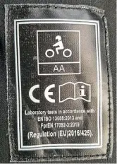  ??  ?? Labels differ slightly between manufactur­ers, but the standards are the same for everyone