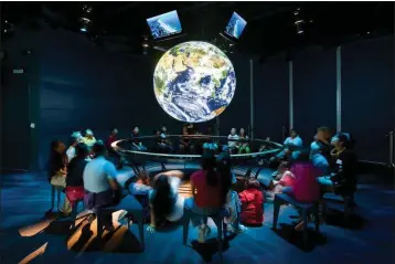  ?? COURTESY OF AQUARIUM OF THE PACIFIC ?? The Aquarium of the Pacific in Long Beach celebrates Earth Day with a teen climate festival April 27-28.
