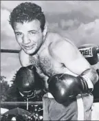  ?? Acme Newspictur­es ?? Boxer Jake LaMotta in 1951 before his fight against Sugar Ray Robinson.