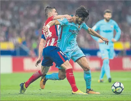  ?? FOTO: PERE PUNTÍ ?? El portugués es un futbolista muy importante para Ernesto Valverde