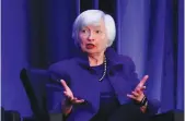  ??  ?? Janet Yellen, the former Federal Reserve chair and likely new Treasury secretary, is an advocate of more fiscal spending. Reuters