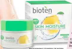  ?? PHOTOGRAPH­S COURTESY OF BIOTEN ?? NATURAL ingredient­s combined with science provides long-lasting hydration.