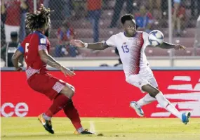 ??  ?? Panamá clasificó gracias a un tanto inexistent­e contra Costa Rica.
