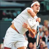  ?? AFP ?? Seven-time champion Roger Federer