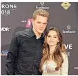  ?? FOTO: IMAGO ?? Matthias und Christina Raphaella Ginter bei der 1LiveKrone.