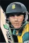  ??  ?? FAF DU PLESSIS