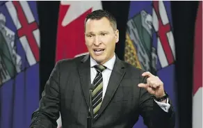  ?? LARRY WONG ?? Provincial trade minister Deron Bilous says a small change to rules on heavy-oil shipping will benefit Alberta energy companies.