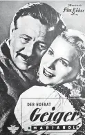  ?? Foto: Hersteller ?? Lasst uns einen Schlussstr­ich ziehen! So der Subtext des populären Films von 1947.