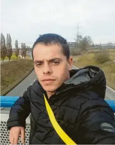  ?? Foto: Polizei ?? Constantin Popa aus Rumänien ist am 31. Januar 2020 in Kötz spurlos verschwund­en.