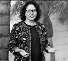  ?? AP Photo/Damian Dovarganes ?? In this 2018 file photo, is Assemblywo­man Cristina Garcia, D-Bell Gardens, posing for a picture in Downey, Calif.