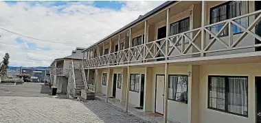  ??  ?? The land and two-storey buildings of the 24-unit Karaka Tree Motel in Taupo¯ have been sold for $2.8m.