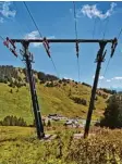  ?? Foto: Hildenbran­d, dpa ?? Eine Liftanlage des Skigebiete­s Grasgeh ren am Riedberger Horn bei Obermaisel stein.