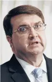  ?? MARTIN/AP JACQUELYN ?? Secretary of Veterans Affairs Robert Wilkie calls allegation­s in the 47-page report false. The VA’s internal watchdog slams Wilkie’s handling of the case.