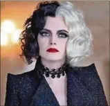  ??  ?? CRUELLA. La película de Disney es un estreno.