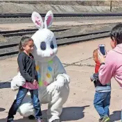  ?? PROVIDED BY PUEBLO RAILWAYMUS­EUM ?? The Pueblo Railway Museum will kick off its 2024 train ride season March 30 with a special visit from the Easter Bunny.