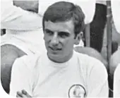  ?? ?? John Lawson at Leeds United in 1966