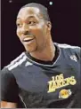  ?? Katie Falkenberg L.A. Times
THE LAKERS ?? are unlikely to deal Dwight Howard in a sign-and-trade.