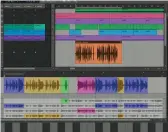  ??  ?? Both new recordings and existing audio files can take advantage of Bitwig’s new take based comping system