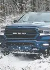  ?? RaM ?? For deep snow on a regular basis, you may want to consider a traditiona­l snow-tread tire.