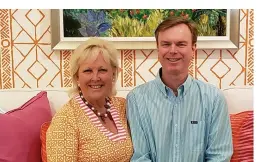  ??  ?? Sanibel Home Furnishing­s co-owners Diane and Carl Knight.