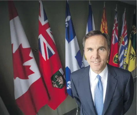  ?? PETER J. THOMPSON/FILES ?? The Coalition for Small Business Tax Fairness is urging Finance Minister Bill Morneau to scrap the latest tax amendments amid concerns it would hamper expansion plans for some businesses and would add “additional complexity and compliance costs.”