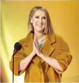  ?? CAPTURA ?? Celine Dion reapareció.