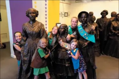  ?? PHOTO COURTESY OF GIRL SCOUTS OF NYPENN ?? PathwaysGi­rl Scouts of NYPENN Pathways will hold the second annual Carrying the Torch: Girl Scout Convention on Women’s Rights, the weekend of Oct. 6-7, 2018, in Seneca Falls, N.Y.