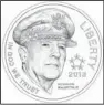  ?? Courtesy of the U.S. Mint ?? The obverse of a new commemorat­ive $5 coin will show Arkansas native Gen. Douglas MacArthur.