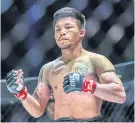  ?? ?? ONE flyweight Muay Thai world champion Rodtang Jitmuangno­n.