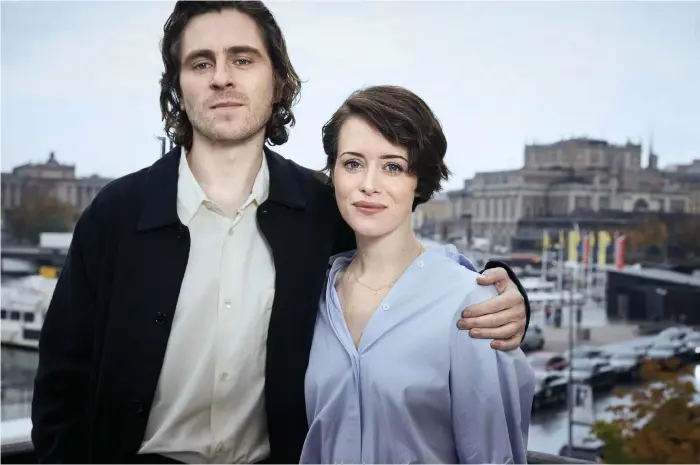  ?? Bild: FREDRIK PERSSON/TT ?? NY DUO. Sverrir Gudnason och Claire Foy har tagit över rollerna som Mikael Blomkvist och Lisbeth Salander.