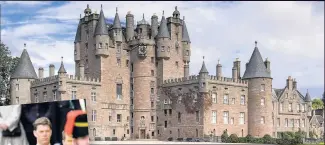  ??  ?? FAMILY HOME
Bowes-Lyon’s Glamis Castle is set in 16,500 acres
