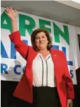  ?? Foto: afp ?? Karen Handel aus dem Trump Lager be hielt die Oberhand.