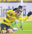  ?? FOTO: DPA ?? Mario Götze glückte Befreiungs­schlag. kein