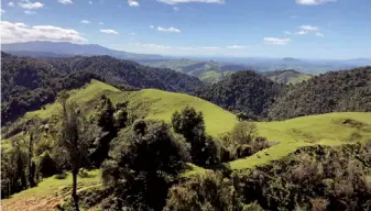  ??  ?? Above: The start of the Te Araroa Trail at Cape Reinga, Northland.Middle left: On the Pirongia to Waitomo section of Te Araroa Trail, in Waikato.Below left: Mangawhai Cliffs Walkway in Northland, part of Te Araroa Trail. Below right: What a view!