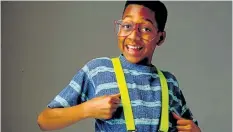  ?? FILE PHOTO ?? Jaleel White, who played geeky Urkel for nine seasons of Family Matters, comes to the Niagara Falls Comic Con June 3.