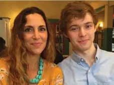  ?? COURTESY OF ANDREA GRAHAM ?? Andrea Graham says the chief coroner should track university student suicides, after her son Chase Graham took his own life in March.