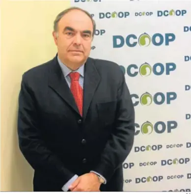  ?? M. G. ?? Antonio Luque, presidente de Dcoop.